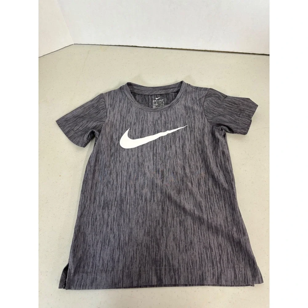 Boys Nike Adidas Pitt Athletic Shirt Lot‎ 4pc Size 6 Dri-FIT Performance Tops